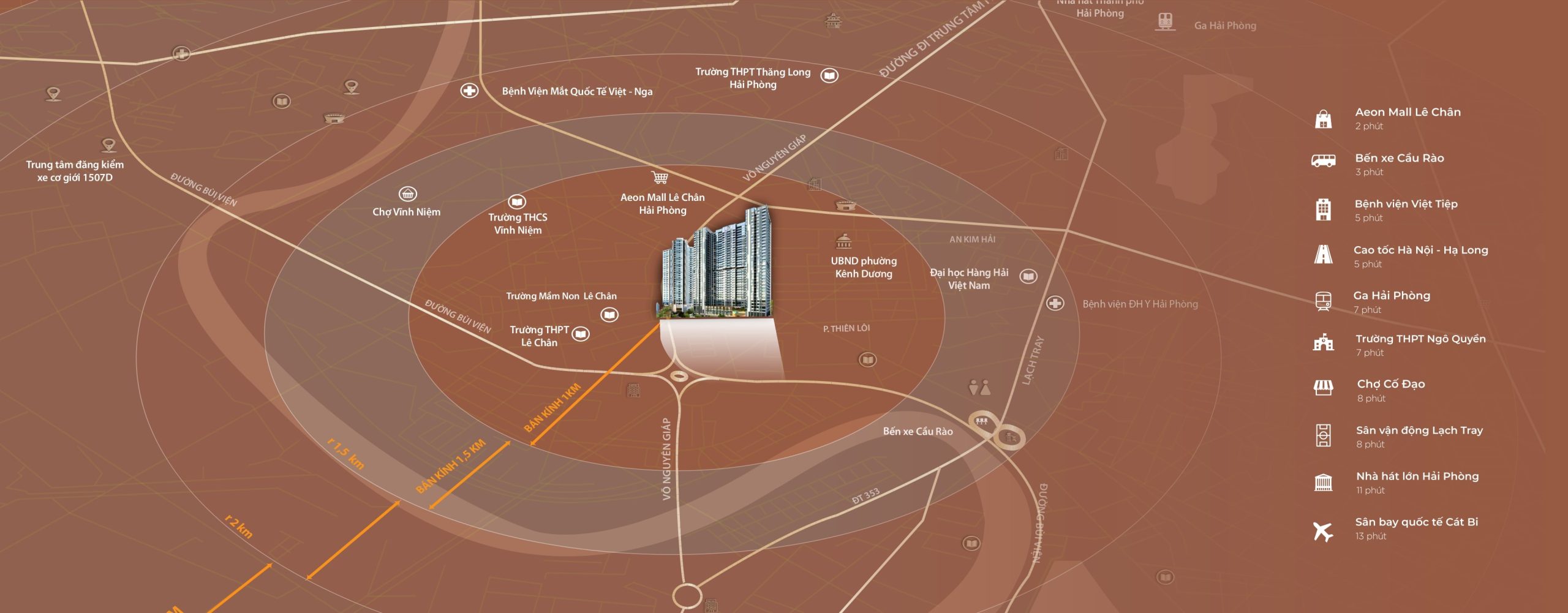 Vị trí chung cư Rose Residence